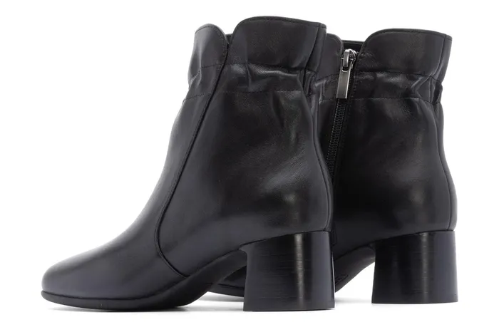 ABEO Footwear Avenue Mid Black Nappa Women Boots