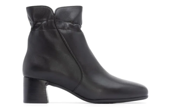 ABEO Footwear Avenue Mid Black Nappa Women Boots