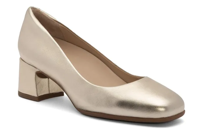ABEO Footwear Avenue Pump Light Gold Women Dress