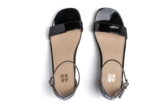 ABEO Footwear Avenue Strap Black Patent Women Dress ABEO Footwear Avenue Strap Black Patent Women Dress