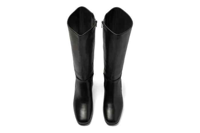 ABEO Footwear Avenue Tall Black Nappa Women Boots