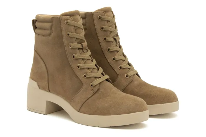 ABEO Footwear Capital Lace Light Tan Women Boots