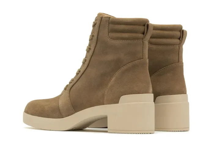 ABEO Footwear Capital Lace Light Tan Women Boots