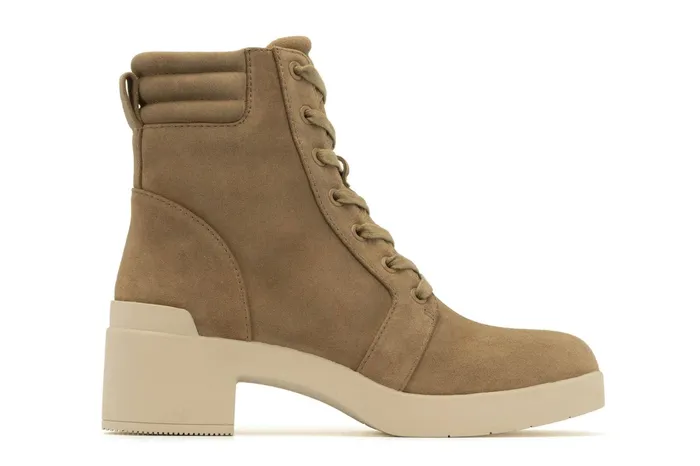 ABEO Footwear Capital Lace Light Tan Women Boots