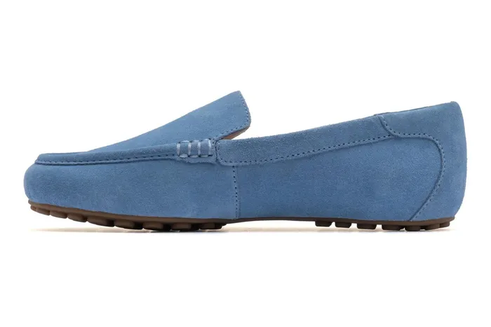 ABEO Footwear Harbor Faded Denim Suede Women Dress ABEO Footwear Harbor Faded Denim Suede Women Dress