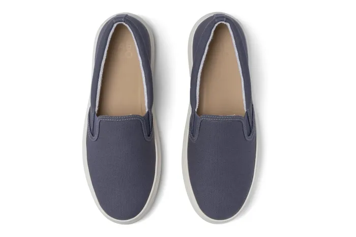 ABEO Footwear Jumpstreet Slip On Navy Canvas Women Casual Shoes ABEO Footwear Jumpstreet Slip On Navy Canvas Women Casual Shoes
