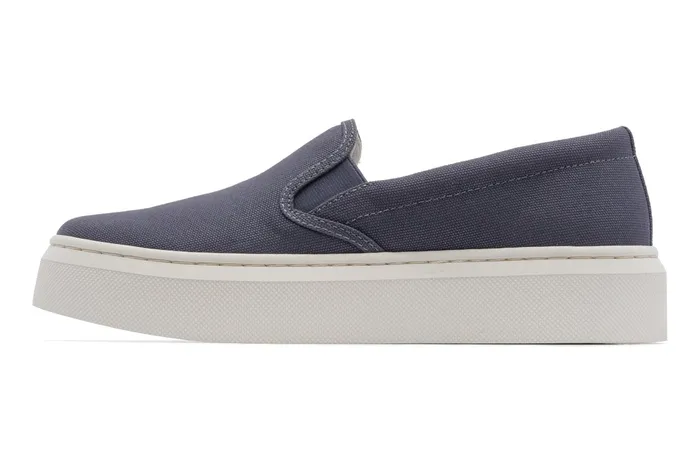 ABEO Footwear Jumpstreet Slip On Navy Canvas Women Casual Shoes ABEO Footwear Jumpstreet Slip On Navy Canvas Women Casual Shoes