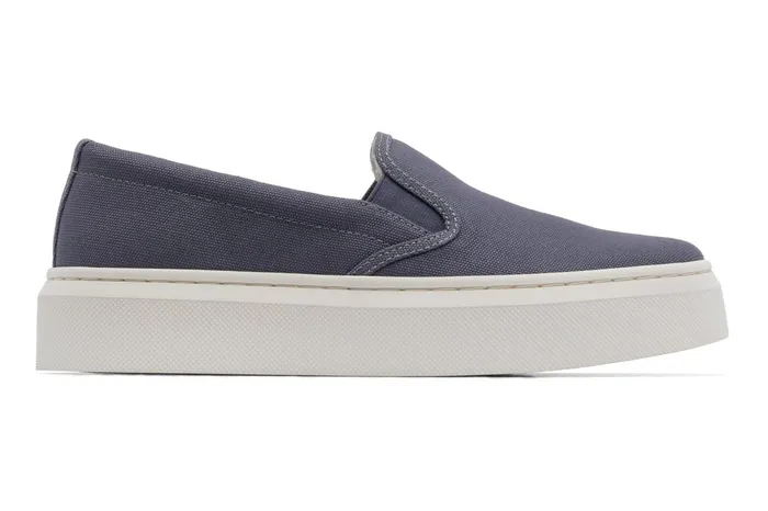 ABEO Footwear Jumpstreet Slip On Navy Canvas Women Casual Shoes ABEO Footwear Jumpstreet Slip On Navy Canvas Women Casual Shoes