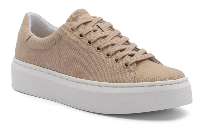 ABEO Footwear Jumpstreet Sneaker Sand Canvas Women Sneakers