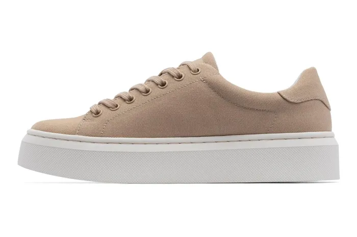 ABEO Footwear Jumpstreet Sneaker Sand Canvas Women Sneakers ABEO Footwear Jumpstreet Sneaker Sand Canvas Women Sneakers