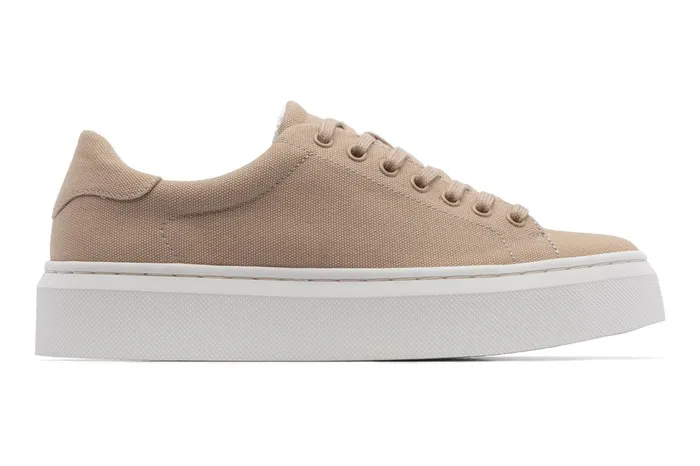 ABEO Footwear Jumpstreet Sneaker Sand Canvas Women Sneakers ABEO Footwear Jumpstreet Sneaker Sand Canvas Women Sneakers