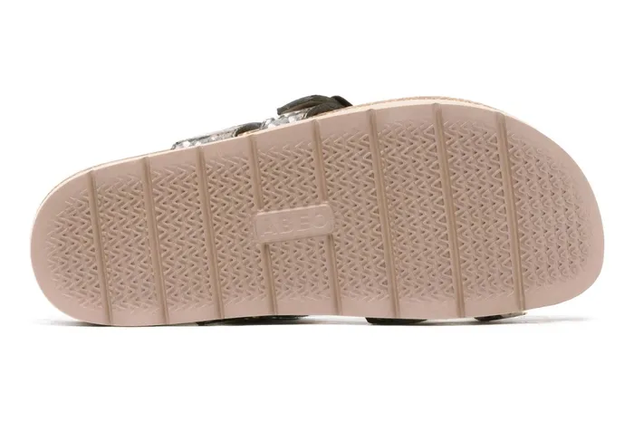 ABEO Footwear Lanai Thong Sandal Natural Snake Women Sandals