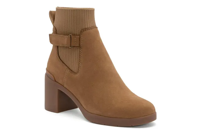 ABEO Footwear Metropolis Strap Tan Women Boots