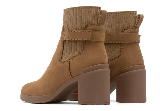ABEO Footwear Metropolis Strap Tan Women Boots ABEO Footwear Metropolis Strap Tan Women Boots
