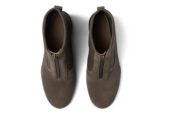 ABEO Footwear Metropolis Zip Olive Women Boots ABEO Footwear Metropolis Zip Olive Women Boots