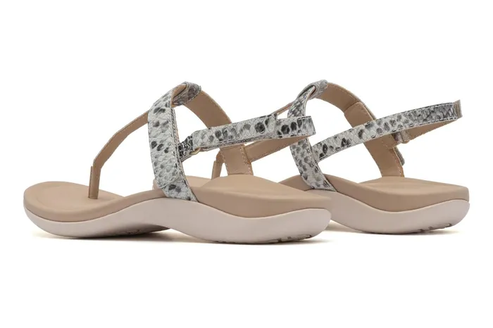 ABEO Footwear Oasis T Strap Snake Women Sandals ABEO Footwear Oasis T Strap Snake Women Sandals