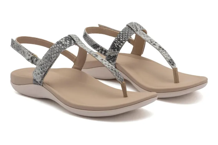 ABEO Footwear Oasis T Strap Snake Women Sandals ABEO Footwear Oasis T Strap Snake Women Sandals