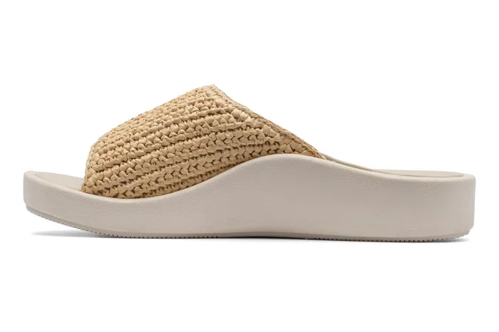 ABEO Footwear Paseo Slide Raffia Women Sandals