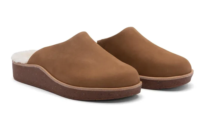 ABEO Footwear Pioneer Clog Tan Nubuck Women Clogs