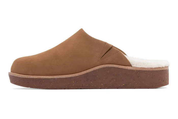 ABEO Footwear Pioneer Clog Tan Nubuck Women Clogs