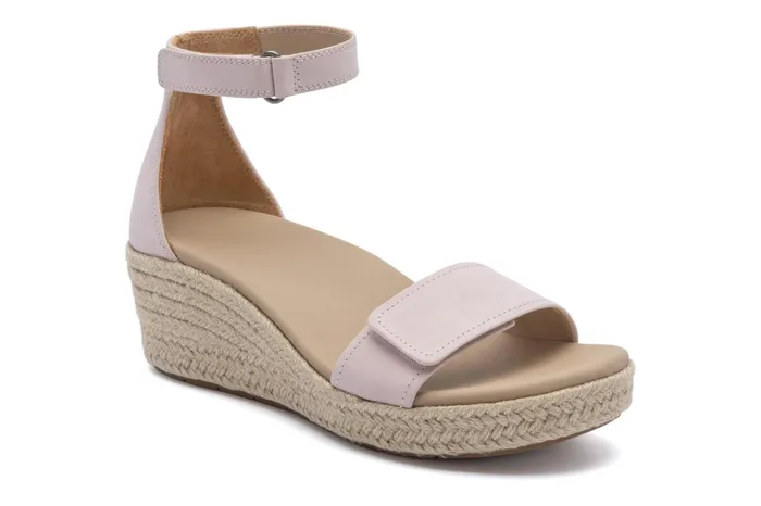 ABEO Footwear Riviera Ankle Sandal Pink Nubuck Women Sandals