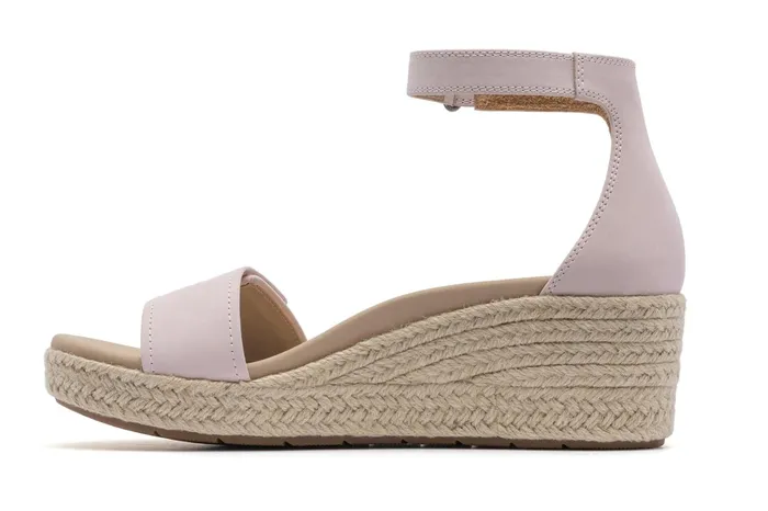ABEO Footwear Riviera Ankle Sandal Pink Nubuck Women Sandals