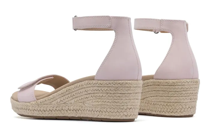 ABEO Footwear Riviera Ankle Sandal Pink Nubuck Women Sandals