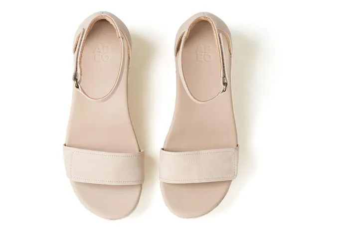 ABEO Footwear Riviera Ankle Sandal Sand Nubuck Women Sandals
