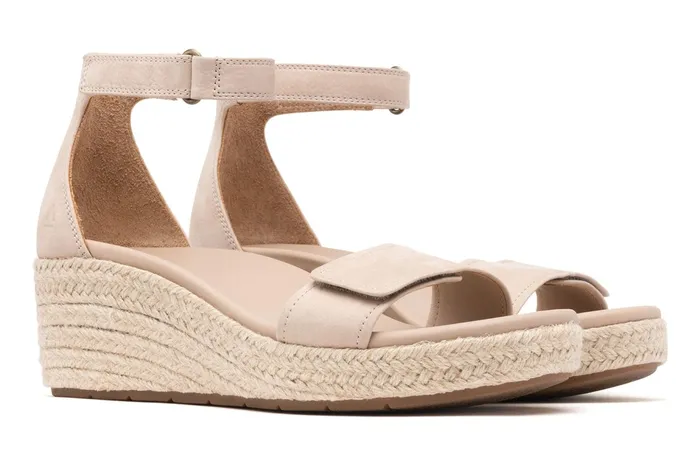 ABEO Footwear Riviera Ankle Sandal Sand Nubuck Women Sandals