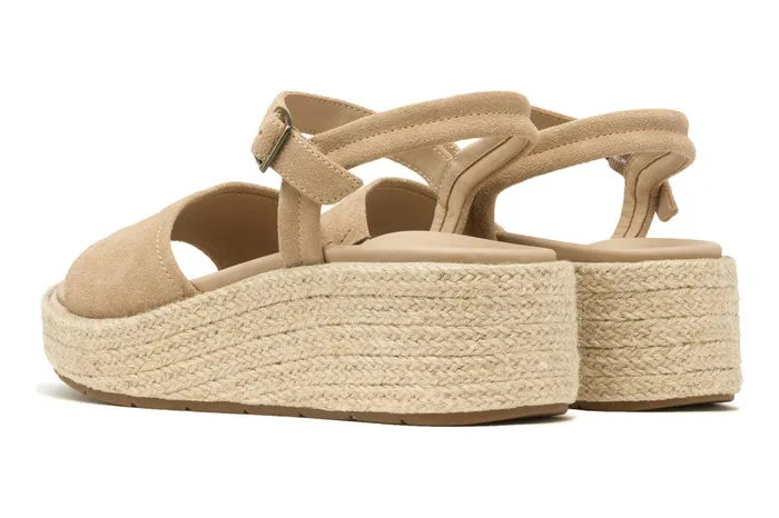 ABEO Footwear Solstice Buckle Sandal Cuban Sand Suede Women Sandals ABEO Footwear Solstice Buckle Sandal Cuban Sand Suede Women Sandals