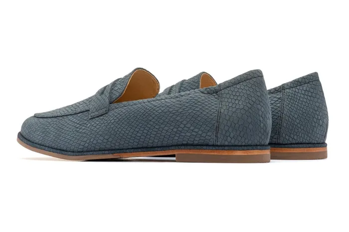 ABEO Footwear Strada Loafer Grey Snk Women Dress ABEO Footwear Strada Loafer Grey Snk Women Dress
