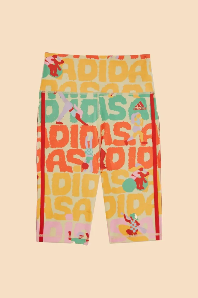 Adidas Farm Bike Short Pearl Citrine Women Farm Rio Shorts