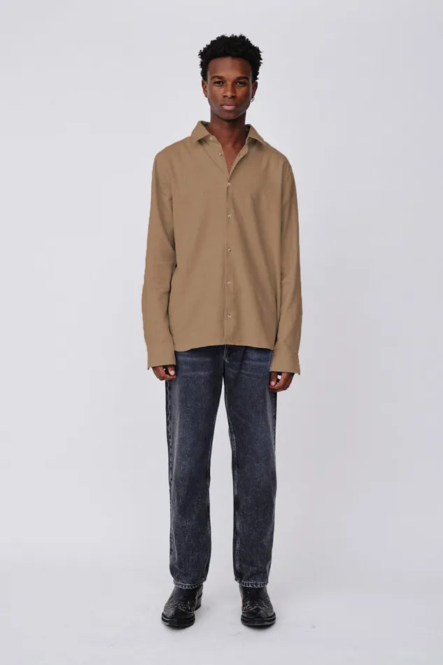 Adriel Tencel 8211 Brindle Men Won Hundred Shirts