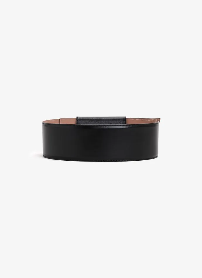 Alaa Belts SLIDE BELT IN CALFSKIN Black 8211 Women Alaa Belts SLIDE BELT IN CALFSKIN Black 8211 Women