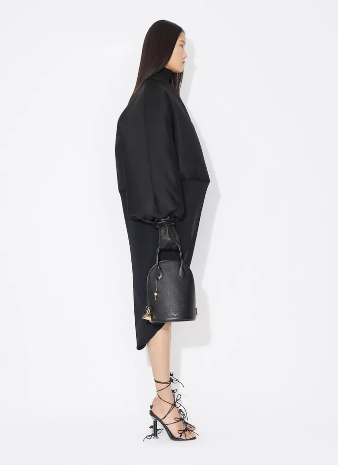 Alaa Coats and Jackets FOLDED COAT Black 8211 Women Alaa Coats and Jackets FOLDED COAT Black 8211 Women