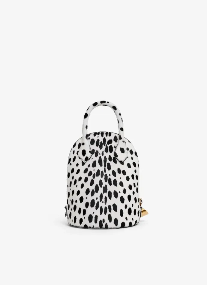 Alaa CrossBody Bags DOME 19 BAG IN CALFSKIN Whiteblack 8211 Women Alaa CrossBody Bags DOME 19 BAG IN CALFSKIN Whiteblack 8211 Women