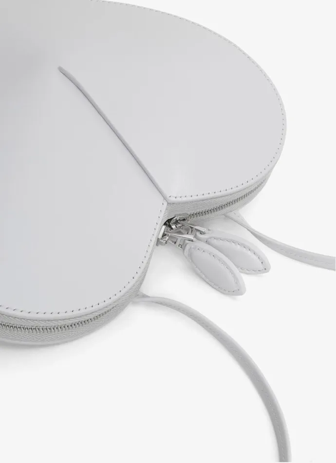 Alaa CrossBody Bags LE CUR BAG IN CALFSKIN Gray 8211 Women Alaa CrossBody Bags LE CUR BAG IN CALFSKIN Gray 8211 Women
