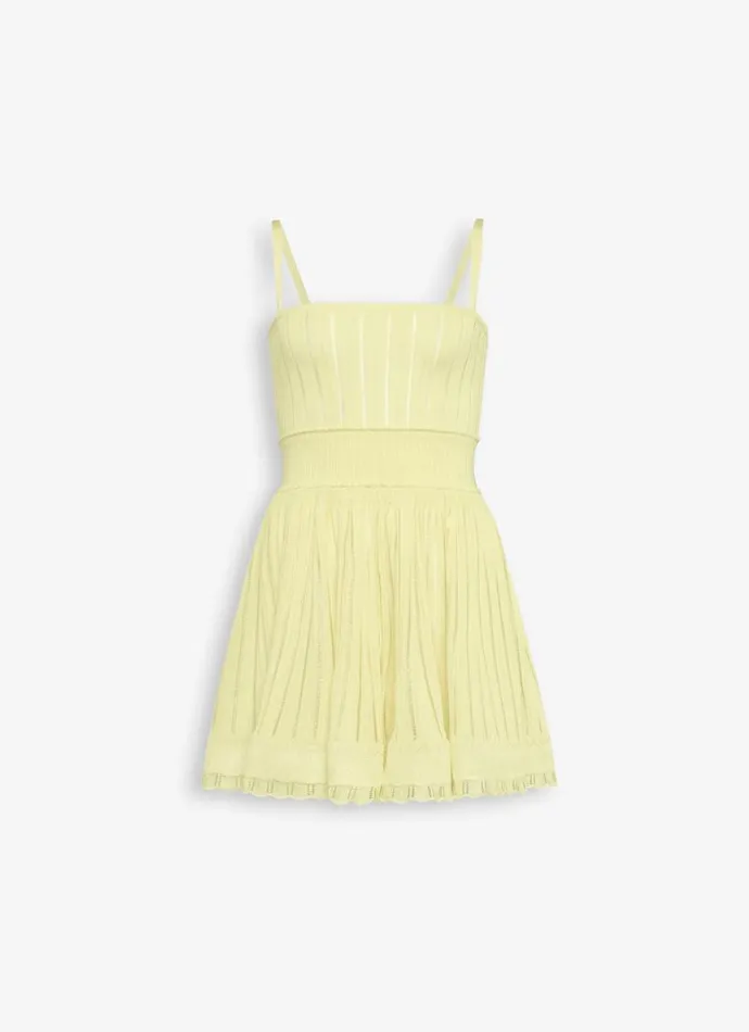 Alaa Pants and Shorts CRINOLINE PLAYSUIT Light Yellow 8211 Women