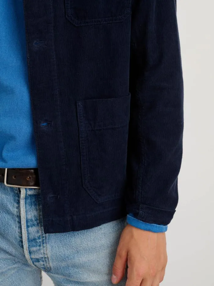 Alex Mill Jackets Coats Work Jacket In Fine Wale Corduroy Deep Navy 8211 Men