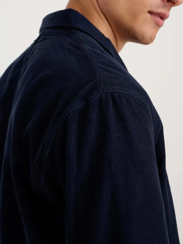 Alex Mill Jackets Coats Work Jacket In Fine Wale Corduroy Deep Navy 8211 Men