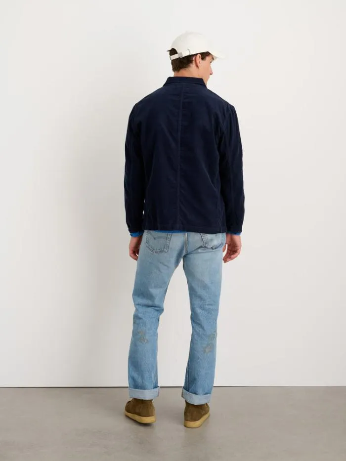 Alex Mill Jackets Coats Work Jacket In Fine Wale Corduroy Deep Navy 8211 Men