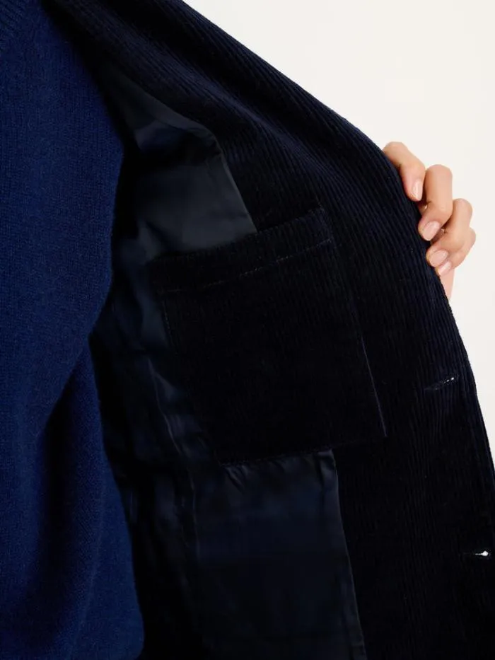 Alex Mill Jackets Outerwear Amalie Blazer In Corduroy Dark Navy 8211 Women