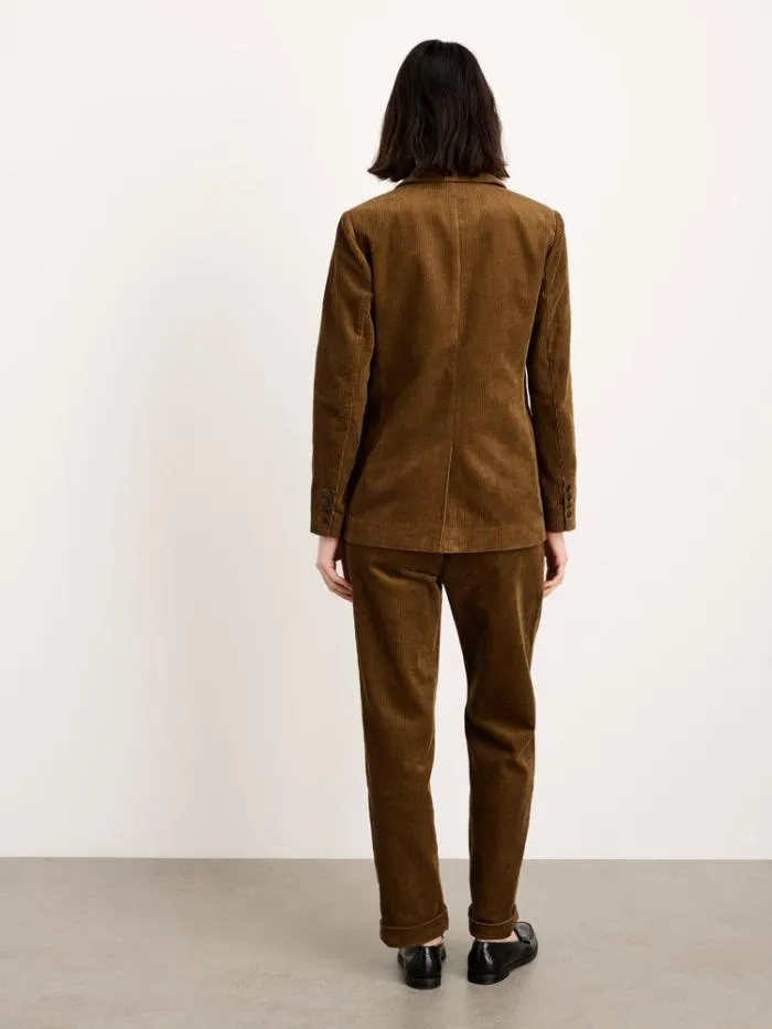 Alex Mill Jackets Outerwear Amalie Blazer In Corduroy Saddle 8211 Women