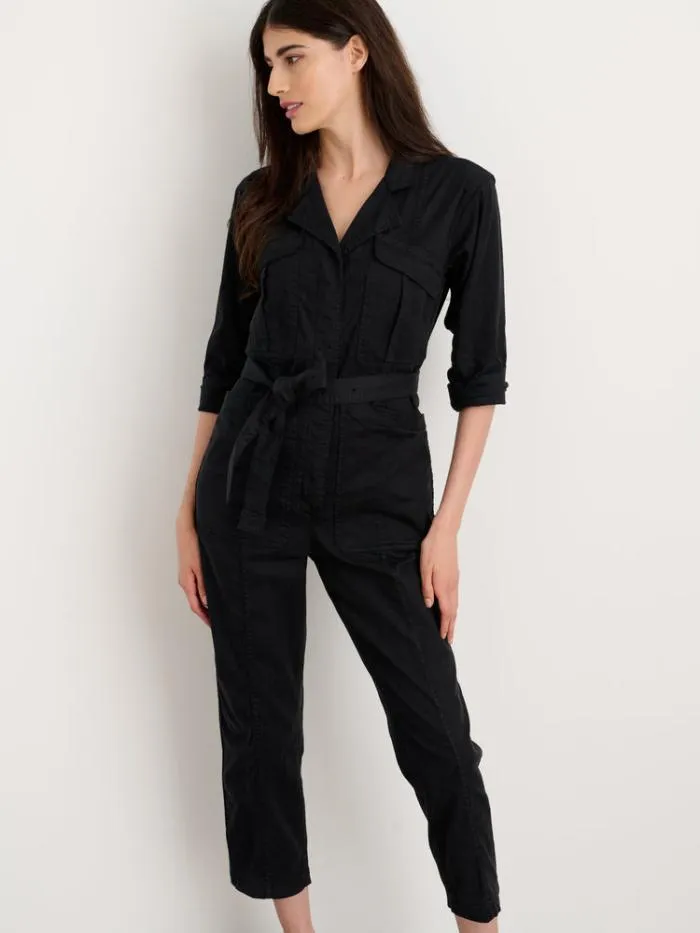 Alex Mill Jumpsuits Expedition Jumpsuit In Washed Twill Black 8211 Women