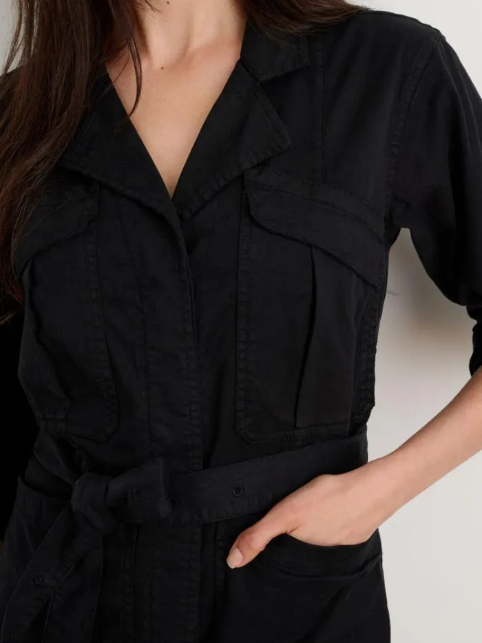 Alex Mill Jumpsuits Expedition Jumpsuit In Washed Twill Black 8211 Women