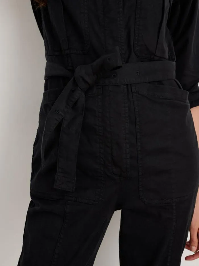 Alex Mill Jumpsuits Expedition Jumpsuit In Washed Twill Black 8211 Women