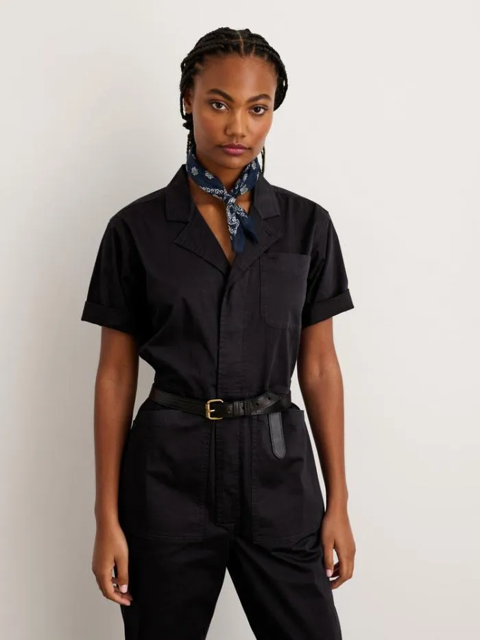Alex Mill Jumpsuits Standard Short Sleeve Jumpsuit Black 8211 Women
