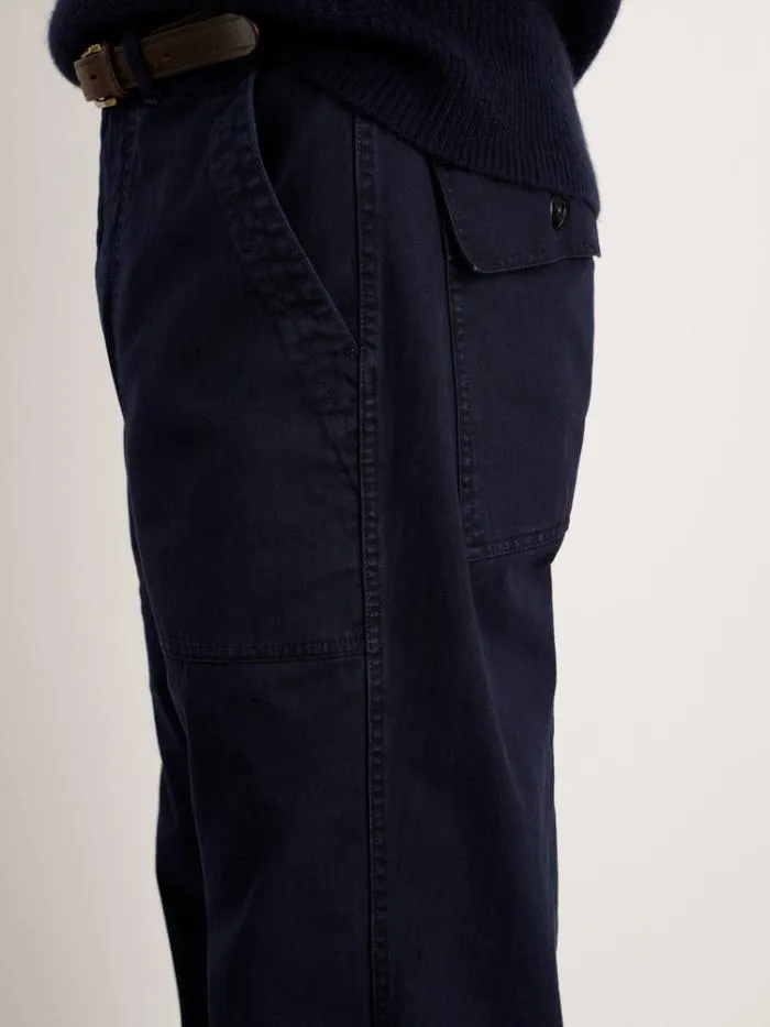 Alex Mill Pants Field Pant In Herringbone Navy 8211 Men