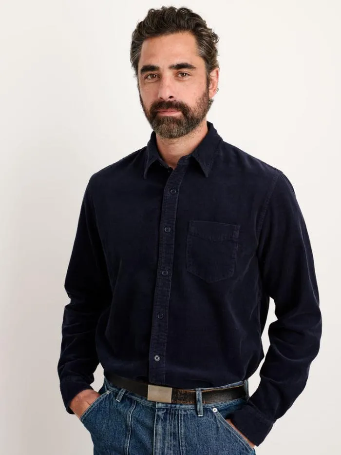 Alex Mill Shirts Mill Shirt In Fine Wale Corduroy Navy 8211 Men