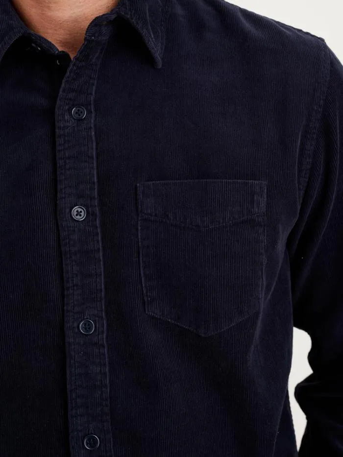 Alex Mill Shirts Mill Shirt In Fine Wale Corduroy Navy 8211 Men